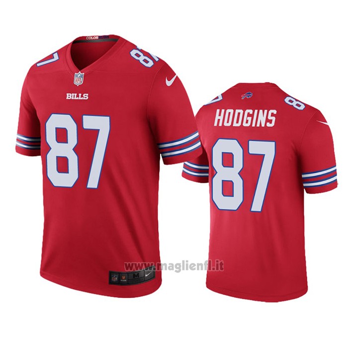 Maglia NFL Legend Buffalo Bills Isaiah Hodgins Rosso Color Rush